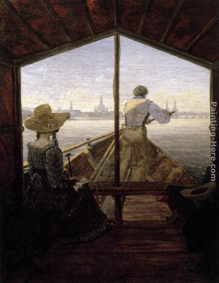 Carl Gustav Carus Canvas Paintings